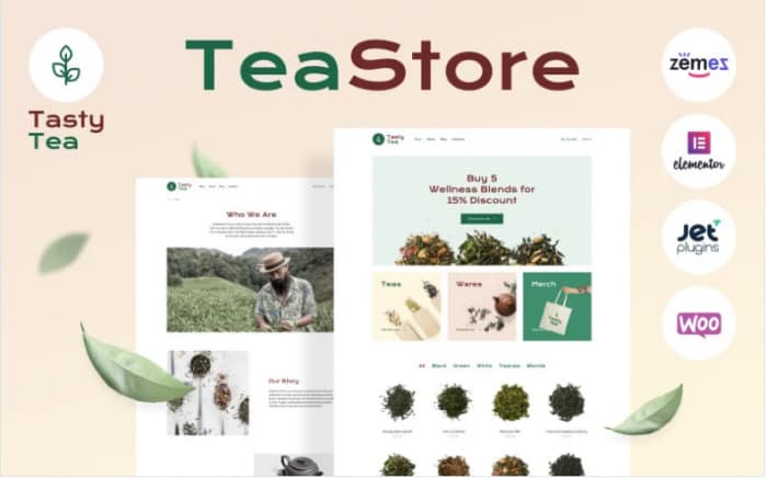 Tasty Tea - Tea eCommerce