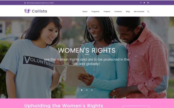 Callista - Charity & Fundraising