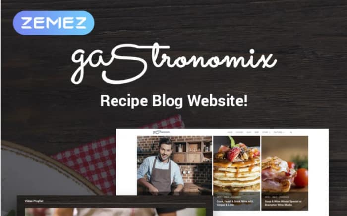 Gastronomix - Restaurant Elementor WordPress