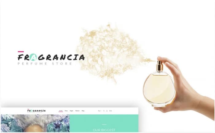 Fragrancia Perfume Store WooCommerce