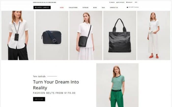 Black Lable - Fashion Accessories Store Shopify Theme