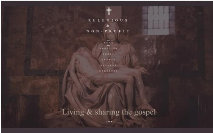 Christian Church - Religious & Non-Profit Joomla Template