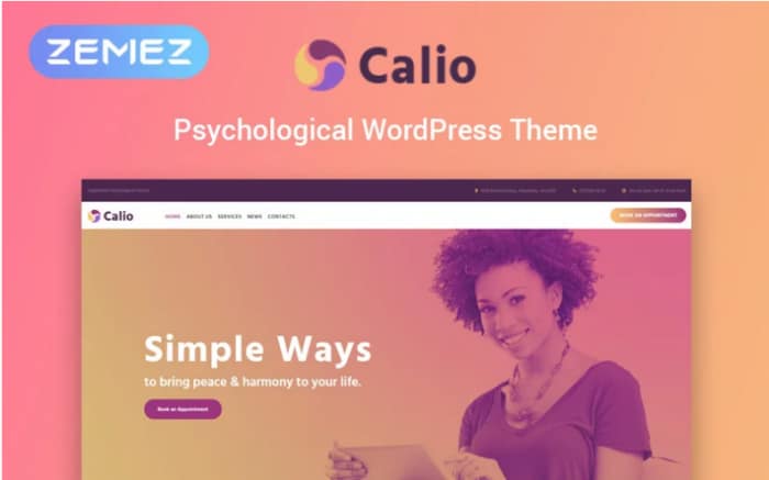 Calio - Psychology Multipurpose Modern