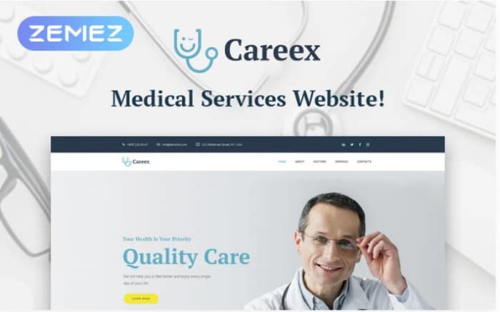 Careex - Family Doctor Elementor