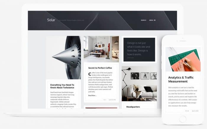 Themes Kingdom Solar WordPress