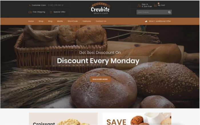 Crevbite - Bakery & Chocolate Store