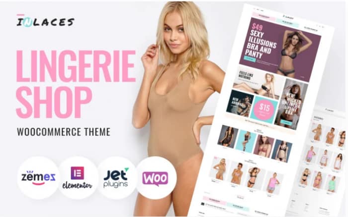 InLaces - Lingerie Shop WooCommerce