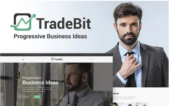 TradeBit - Bitcoin-Trading WordPress