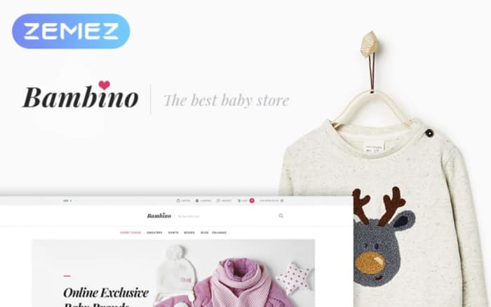 Bambino - Baby Store Responsive