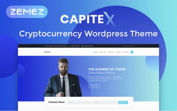 Capitex - ICO Marketing Elementor