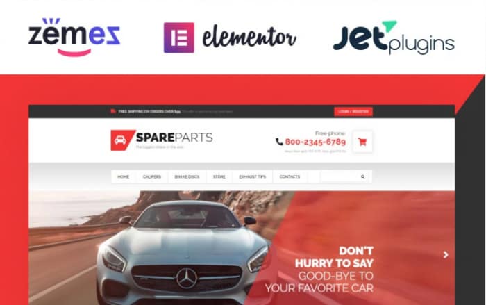 Car Parts Store WooCommerce
