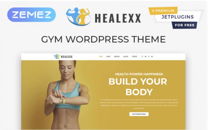 Healexx - Gym Multipurpose Modern