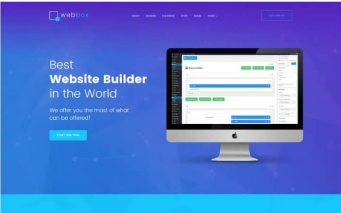 Webbox - One Page Product