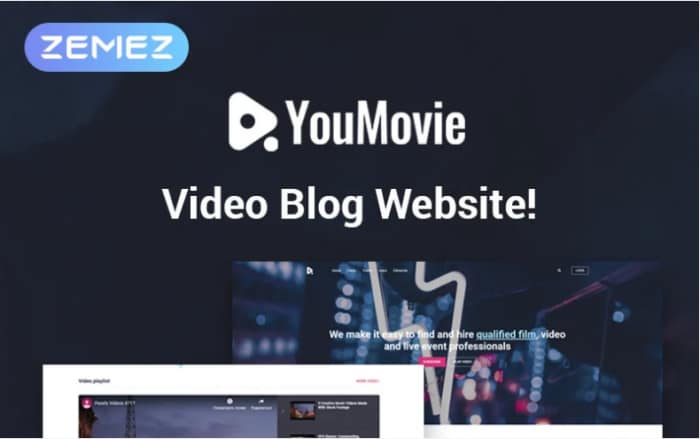 YouMovie - Videography Elementor WordPress