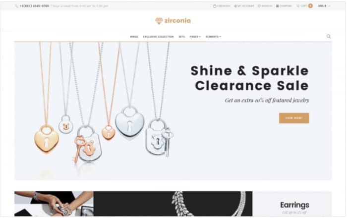 Zirconia - Jewelry & Accessories