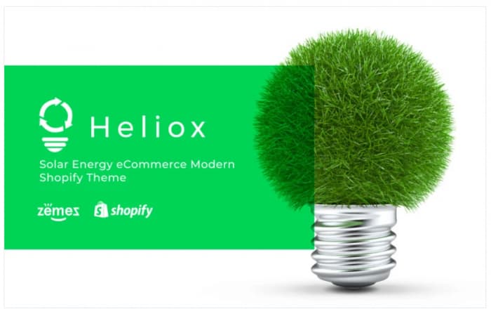 Helios - Solar Energy eCommerce Modern Shopify Theme