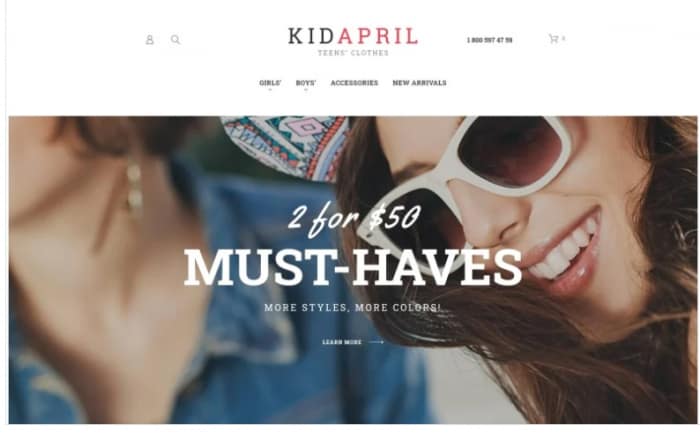 Teen's Clothes & Fashion Magento Theme