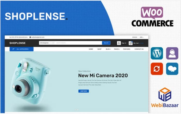 Shoplense - Electronics Premium WooCommerce