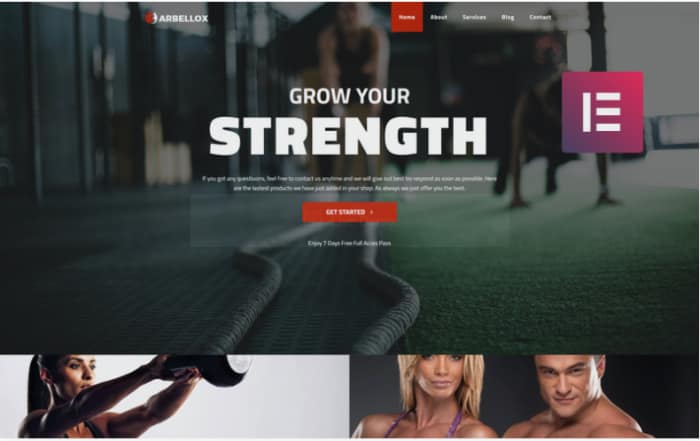 Barbellox - Gym Multipurpose Modern