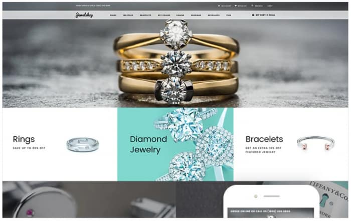 JewelShop - Accessories Elegant Shopify Theme
