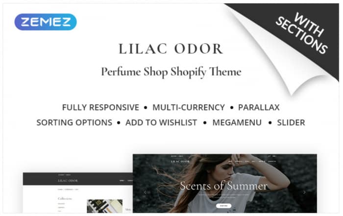 Lilac Odor - Perfume Shop Shopify Theme