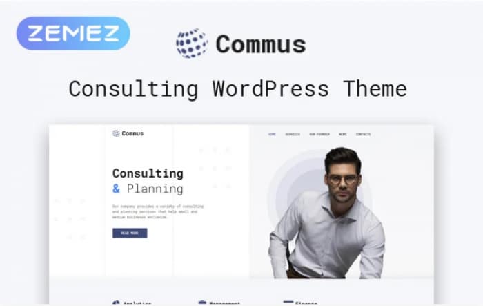 Commus - Business Multipurpose Minimal