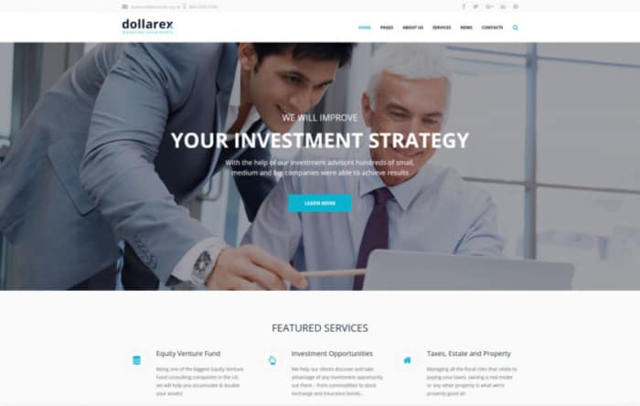 Dollarex - Investment Company & Finance