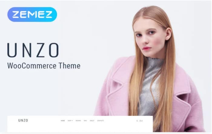 Unzo - Apparel Shop ECommerce