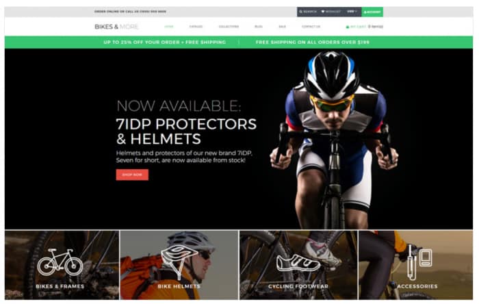 Bikes & More - Bike Shop Modern Shopify Theme