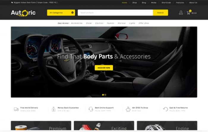 Autoric - Spare Parts Store