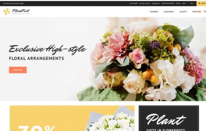 FloraFest - Flower Shop Responsive Magento Theme