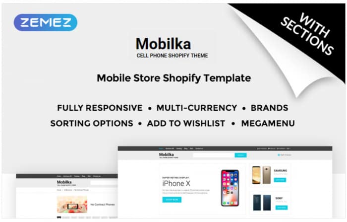 Mobilica Responsive Shopify Theme