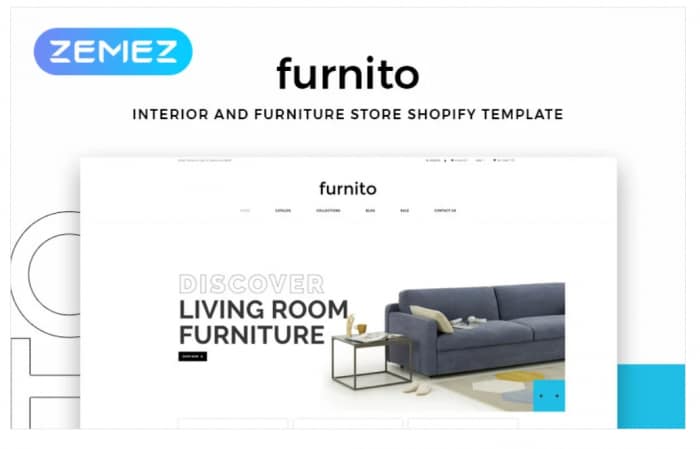 Furnito - Interior And Furniture Store Modern Shopify Theme