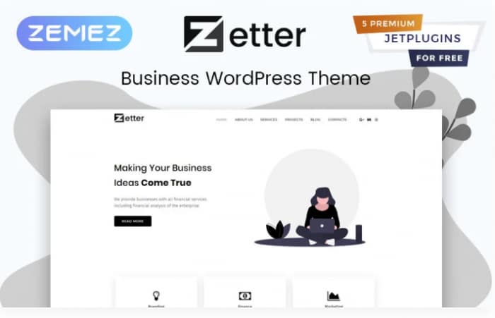 Zetter - Business Multipurpose Black&White