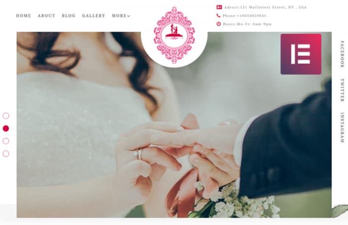 ForeverLove - Wedding Landing Elementor