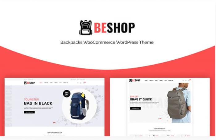 Beshop - Backpacks WooCommerce Theme