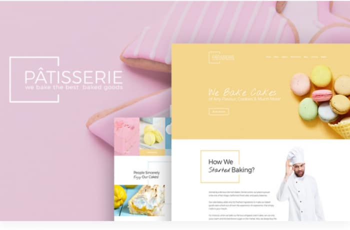Patisserie - Cakery Responsive WordPress