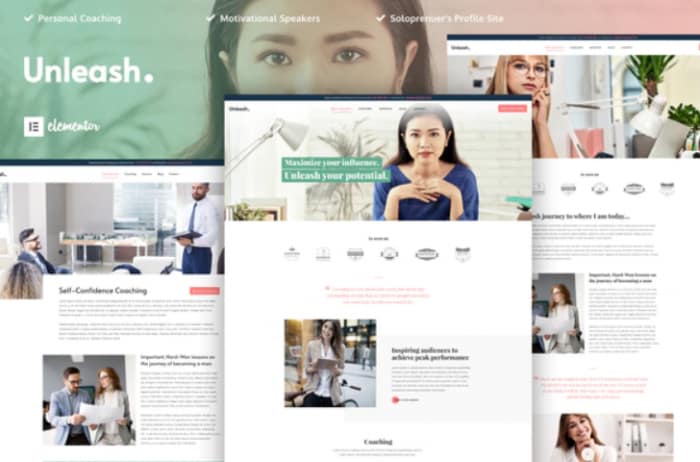 Unleash - Life Coach Template Kit