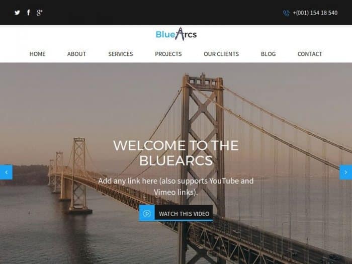 CyberChimps The BlueArcs WordPress Theme