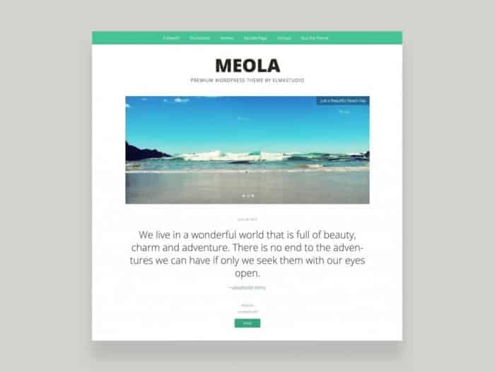 Elmastudio Meola WordPress Theme