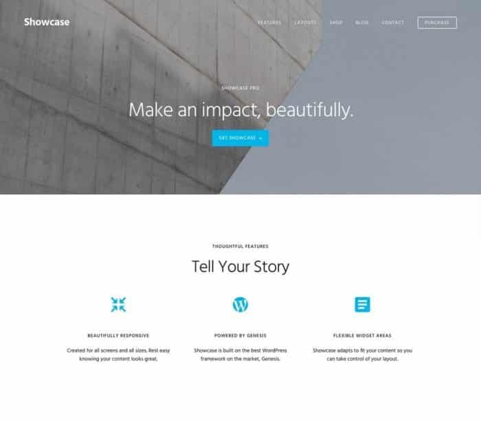StudioPress Showcase Pro Genesis WordPress Theme
