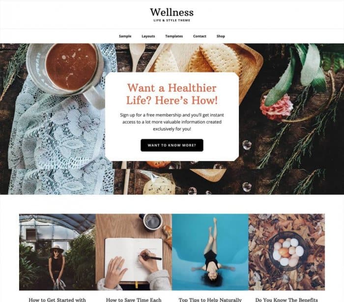 StudioPress Wellness Pro Theme