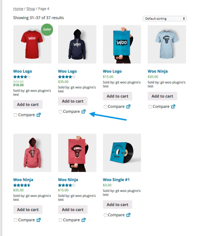 WooCommerce Products Compare