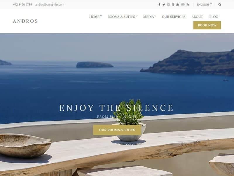 CSSIgniter Andros WordPress Theme